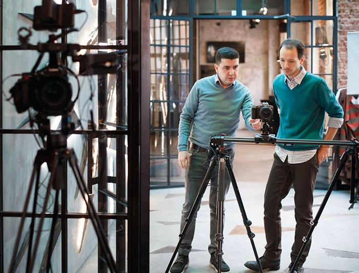 Cameramen and Photographers in Prague